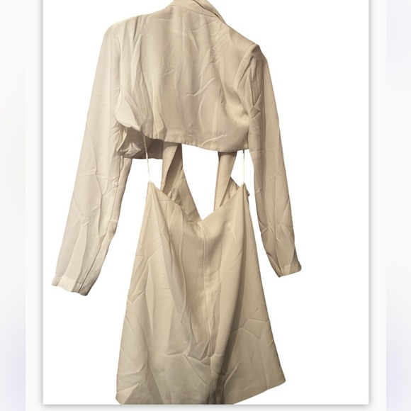 Le Lis Collection Eyelet Cutout Mini Dress White Size Small Women - Picture 7 of 8